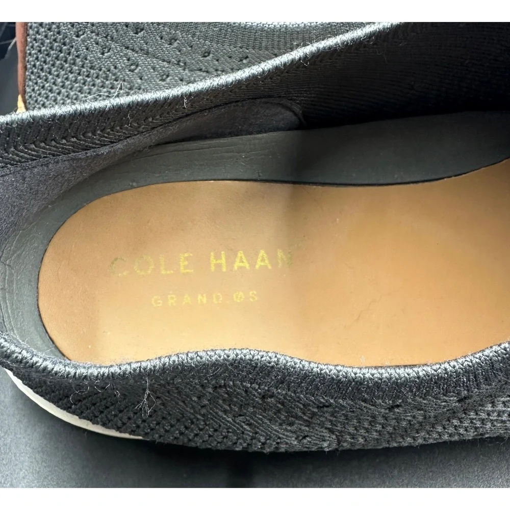 Cole Haan Mens Grand.OS Stitchlite Knit Wingtip Oxford Shoes Grey Size 12M